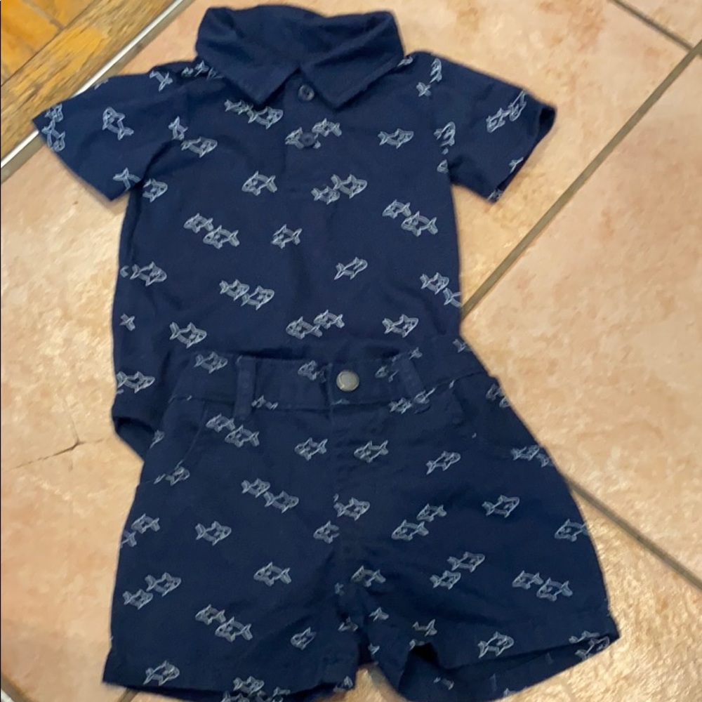Baby boy summer set